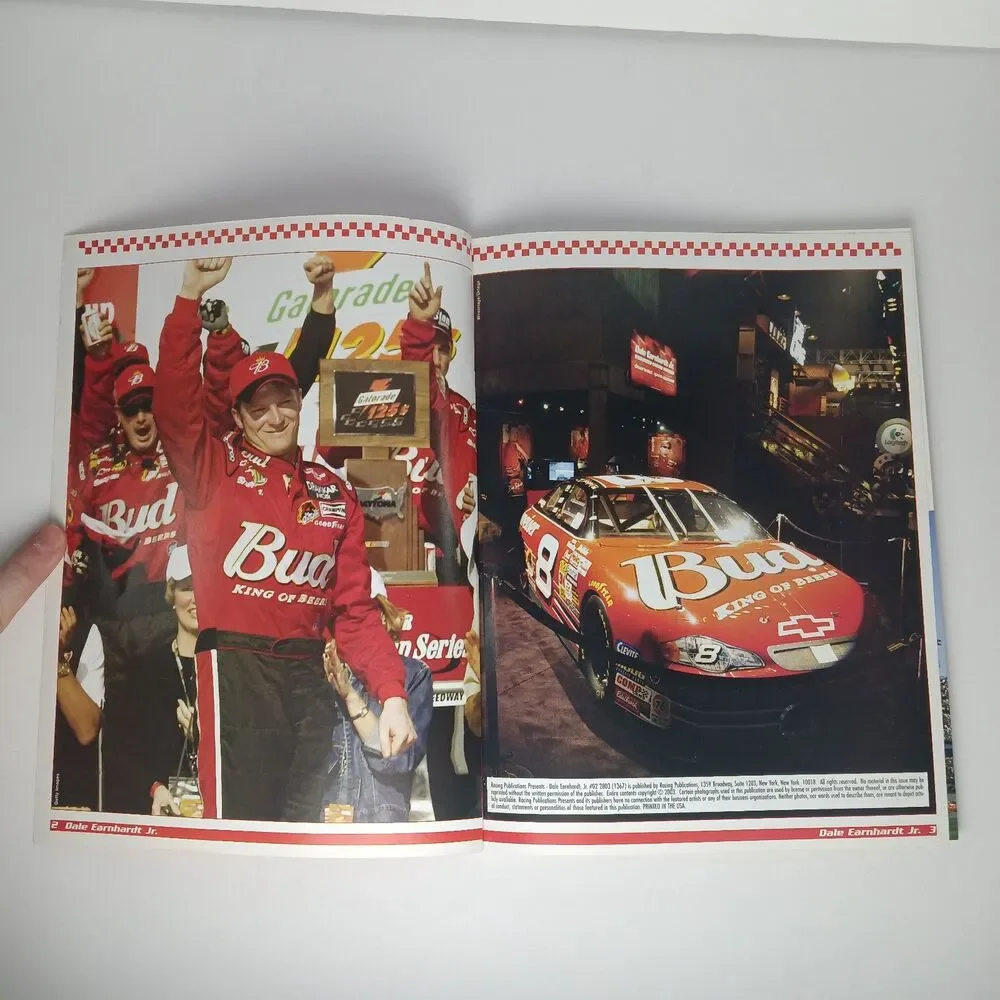 2003 Racing Publications Present Dale Earnhardt Jr The New Intimidator Magazine